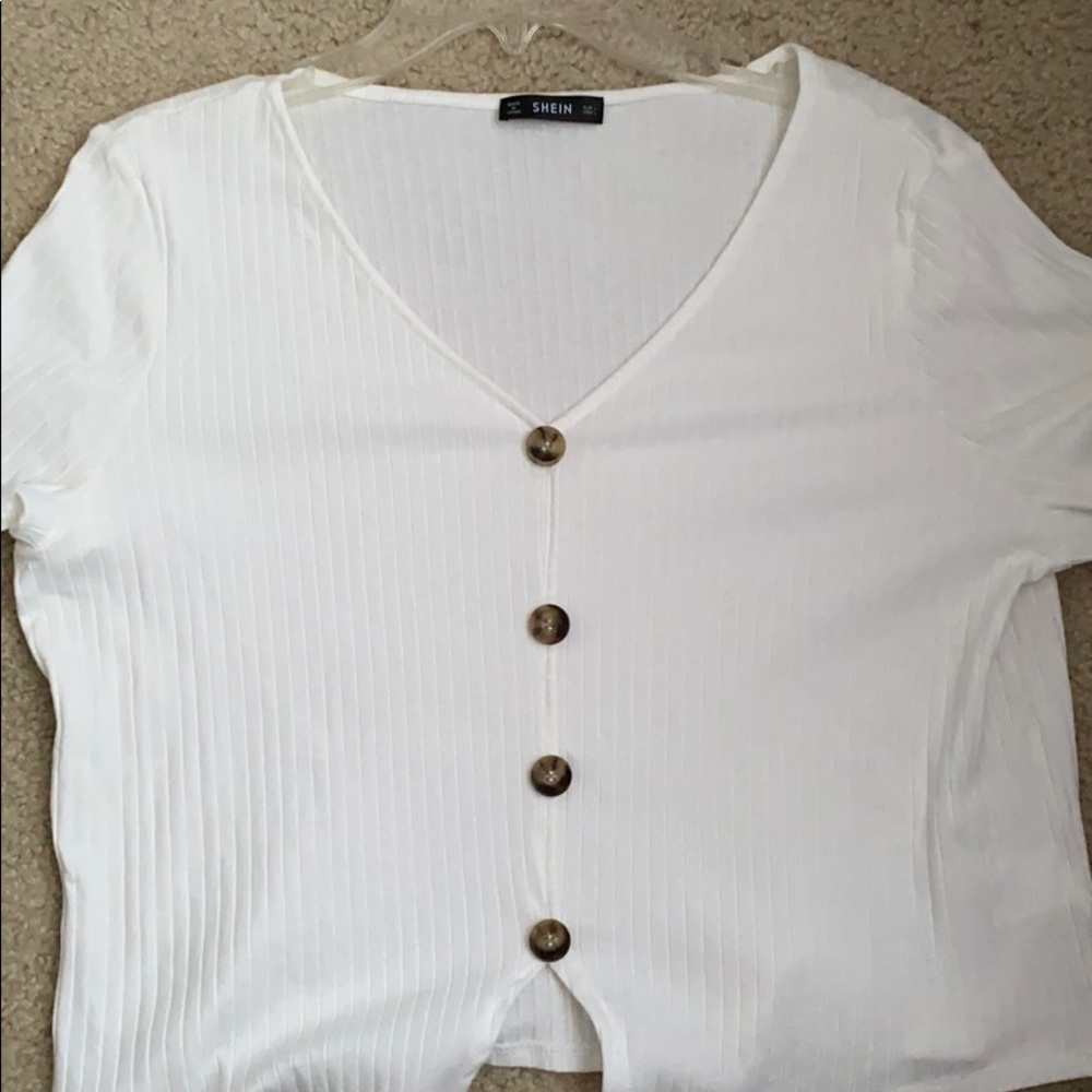 Shein v-neck top
